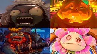 PvZ Garden Warfare 2: ALL BOSS HUNTS Final Bosses! (CRAZY DIFFICULTY)
