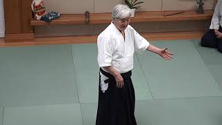 Yamada Sensei Iriminage   uke:  Penny Bernath