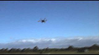 Hexacopter crash