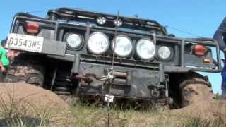 OffRoad 4х4  Tug of War HUMMER H1 vs Unimog  ПЕРЕТЯГИВАНИЕ Хаммер или Унимог