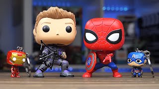 ЧЕЛОВЕК-ПАУК и СОКОЛИНЫЙ ГЛАЗ от FunkoPOP!