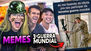 NOVOS MEMES DA TERCEIRA GUERRA! MUITO ENGRAÇADO! (REACT)