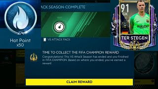 FROZEN GIFTS , FIFA CHAMPION VSA SEASON END REWARDS AND MORE - FIFA MOBILE 19