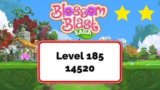 Blossom Blast Saga Level 185 14520 points No Boosters