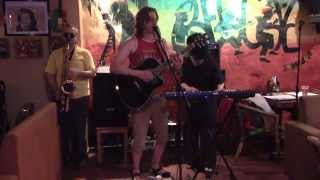 Стёпа Соболев и Оленька Федоренкова @ Happy Bob (SPb) 2015-08-15