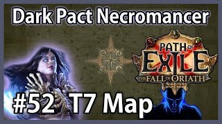 T7 Map: Armoury - Dark Pact Necromancer #52 - SSF Path of Exile 3.0 Harbinger League