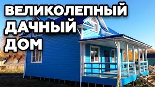 ОФИГЕННАЯ ПЛАНИРОВКА 8,5х8,5 дачный дом по проекту заказчика