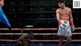 Ryan Garcia knocks down Javier Fortuna in THREE straight rounds