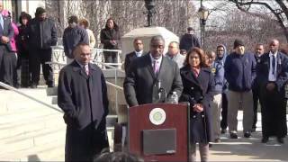 Press conference- Mayor Lester Taylor will not seek re-election