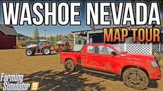 WASHOE NEVADA FS19 | First Look, Map Tour, & Free Lime?