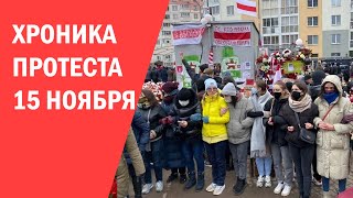 Хроника протеста 15 ноября