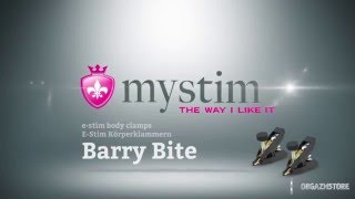 Зажимы для сосков Mystim E-Stim Barry Bite