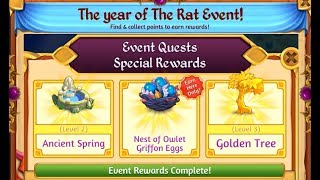 Merge Dragons Year of the Rat Event 07 - All QUESTS Completed