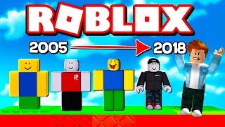 ЭВОЛЮЦИЯ РОБЛОКСА 2005 2018! Как выглядел ROBLOX раньше - ожидание и реальность  #КИД