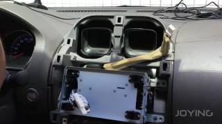 JOYING 8" Double din Android Car Stereo Removal and Installed Nissan sunny