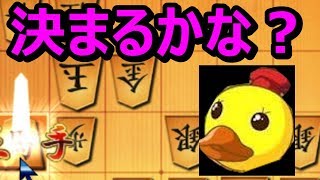 ? 将棋ウォーズ 決まるかな？ 初心者 アヒル戦法