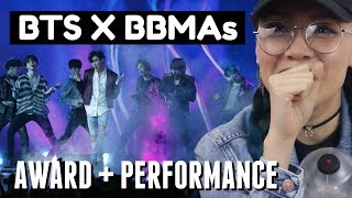 BTS x BBMAs 2018 - Top Social Artist + 'Fake Love' Performance | reaction
