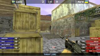 Lions vs Na`Vi @ de_inferno - TECHLABS CUP RU 2012