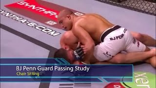BJJ Scout: BJ Penn Guard Passing Study - Chair Sits