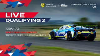 Ferrari Challenge UK - Snetterton, Qualifying 2