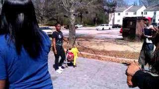 This was a crazy Sunday in Monroe,Ga