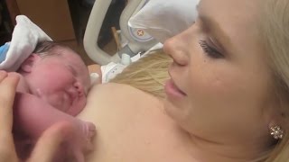 OUR NATURAL LABOR & DELIVERY BIRTH OF BABY KLAIRE! │10•2•14 DAILY VLOG