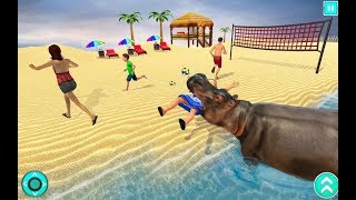 Hungry Hippo Attack Survival Simulator | Android GamePlay