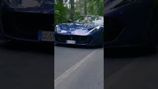 Time to enjoy some spring air. #Ferrari812GTS #Bobbio #DrivingFerrari #Ferrari