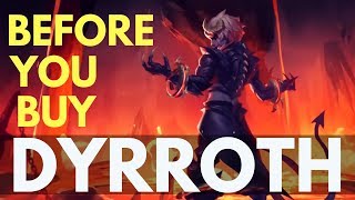 HERO ? REVIEW ? | DYRROTH IN DEPTH | release JUN 25 2019 | Mobile Legends