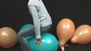 cherry sit pop balloon