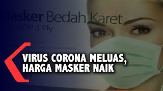 Virus Corona Meluas, Harga Masker Naik