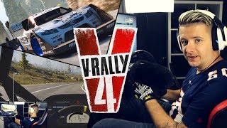 V-Rally 4 Erster Eindruck am PC / Gameplay / FANATEC RaceRoom SETUP /