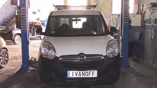 Opel Combo 2016 замена опор передних стоек