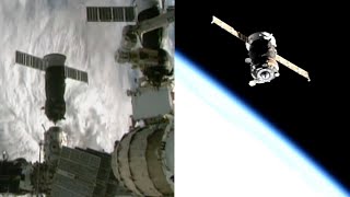 Progress MS-15 undocking and departure
