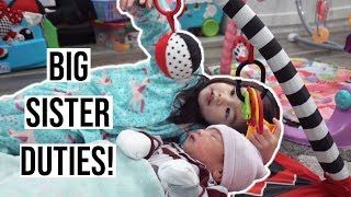 Baby's First Day Home From The Hospital!