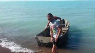 Балхаш самодельная лодка