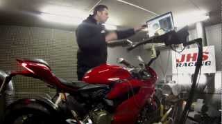 Fire-breathing 1199 Panigale on JHS Racing's Dyno