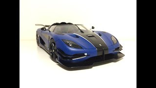1/18 AUTOart Koenigsegg One 1 Matt Imperial Blue 79018