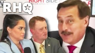 Reporters CRINGE During Bizarre Mike Lindell Interview