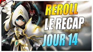 ? LE RECAP SUR LE REROLL - Jour 14    -  Summoners War FR