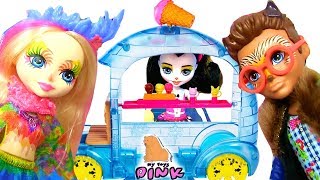СВИДАНИЕ ENCHANTIMALS FIRST DATE ИГРАЕМ В #КУКЛЫ ЭНЧАНТИМАЛС МУЛЬТИК С ИГРУШКАМИ | My Toys Pink