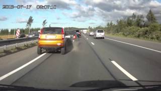 Rear End Crash