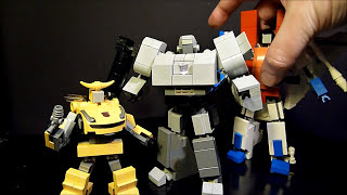 Lego Transformer Mini Megatron V2 by BWTMT Brickworks