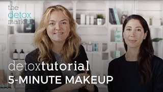 Detox Tutorial - 5 Minute Makeup with Kirsten Kjaer Weis