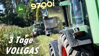 3 Tage VOLLGAS mit JD 9700i|Fendt|Schuitemaker|AgrarMühldorf