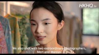 Ju Xiao Wen interview at London Show Rooms Hong Kong with HKHQ.tv