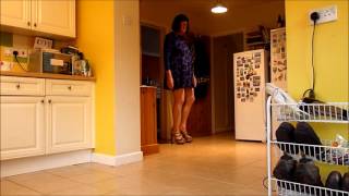 My newest killer heels and mini dress
