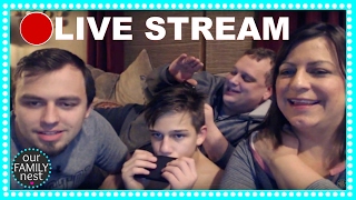 ? OUR FIRST YOUTUBE LIVE STREAM // OUR FAMILY NEST