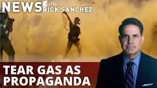 How police use tear gas as a propaganda tool