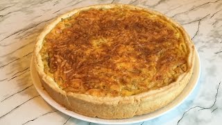 Луковый Пирог / Заливной Пирог / Пирог с Луком / Onion Pie / Простой Рецепт (Быстро и Вкусно)